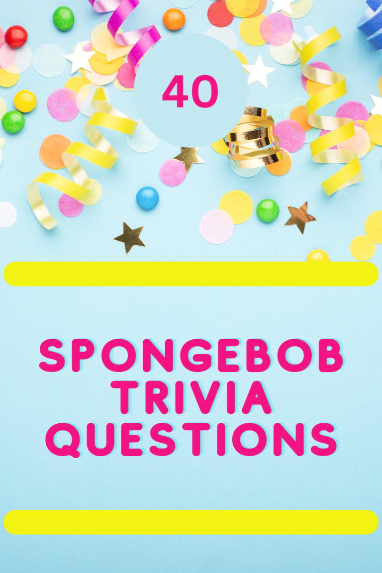 SpongeBob Trivia Questions