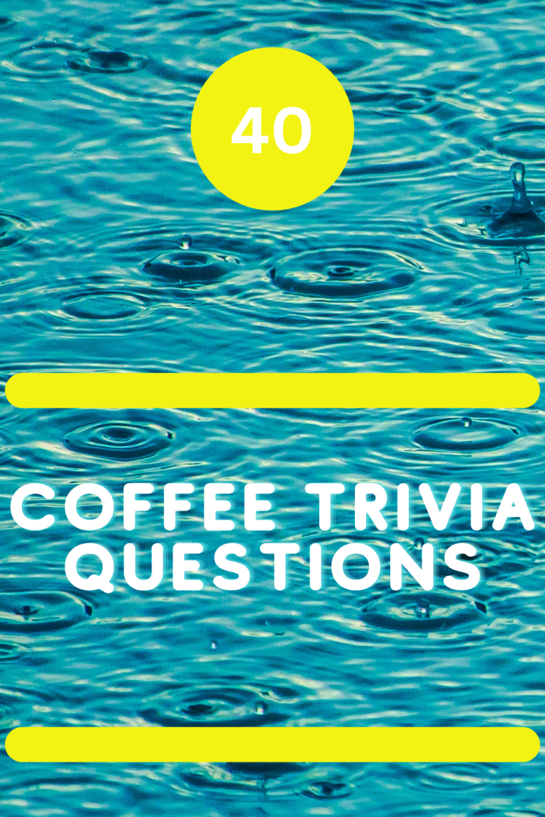 Coffee Trivia Questions